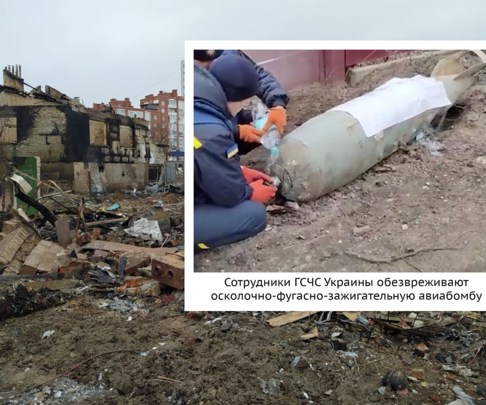 Czernihów. Rosja użyła ZAKAZANYCH lotniczych bomb zapalających. Ustalenia grupy śledczej [FOTO]