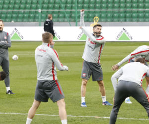 Trening reprezentacji Polski w Warszawie