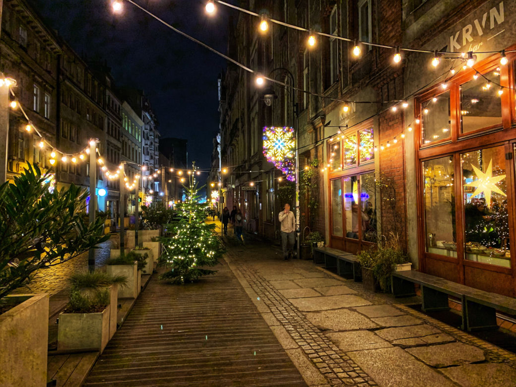 Świąteczne iluminacje we Wrocławiu
