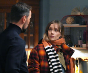 Barwy szczęścia odc. 3364. Renata (Anna Mrozowska), Marcin Kodur (Oskar Stoczyński)