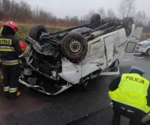 Bus DACHOWAŁ na DTŚ w Katowicach koło Mazaka. Są spore utrudnienia w ruchu [ZDJĘCIA]