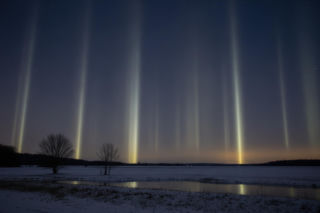 Świętokrzyskie zaskakuje. Co naprawdę rozświetliło zimowe niebo nad Polską?
