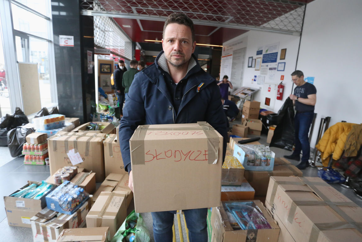 Warszawa w pierwszych dniach po rosyjskiej inwazji na Ukrainę