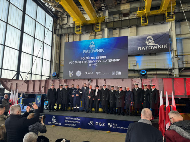 Budowa Ratownika ruszyła na dobre. Nowoczesny okręt wzmocni Marynarkę Wojenną