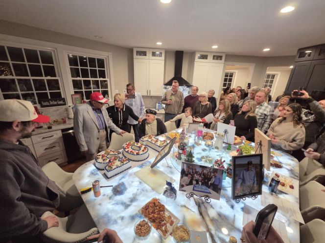 103. urodziny powstańca warszawskiego Witolda Bricka w USA