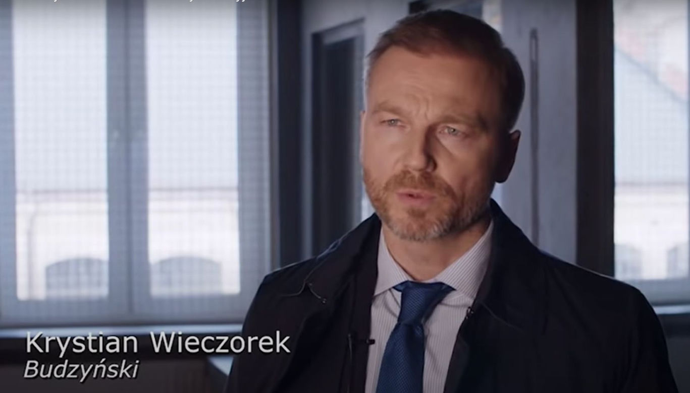 M jak miłość, Kulisy: Krystian Wieczorek (Andrzej Budzyński)