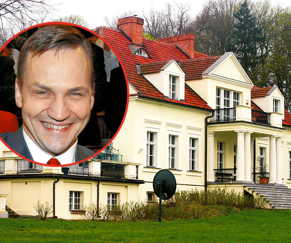 Sikorski wie jak żyje się w pałacu