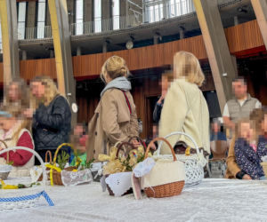 Marta Manowska ze święconka