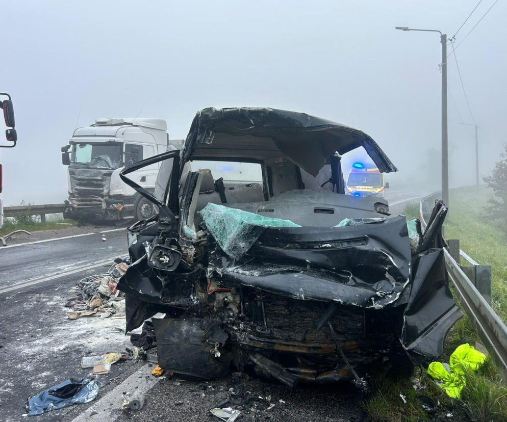 Tragiczny wypadek w Woli Jachowej. Nie żyje 35-letni kierowca