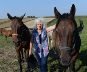 Mariola Gałka i jej zwierzęta
