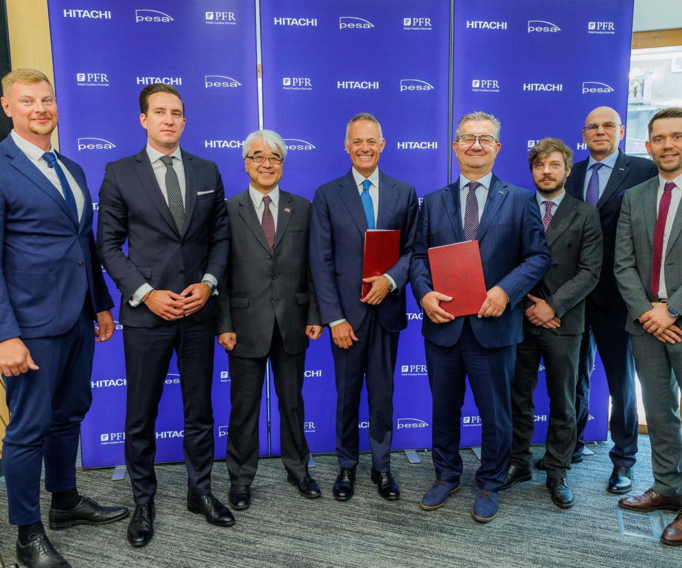 PESA i Hitachi Rail łączą siły