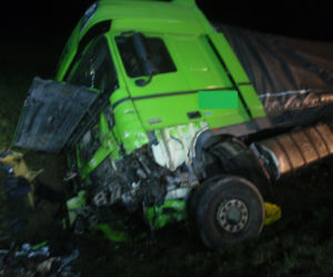 Kolnica: Tragiczny wypadek na DK 8. Czołowo zderzenie. Jedna osoba nie żyje [FOTO]