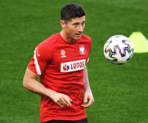 Pierwszy trening reprezentacji Polski na stadionie w Gdańsku