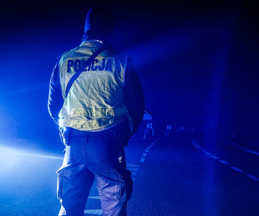 Kuźnica Białostocka. 14 policjantów wracało ze służby. Nagle coś się stało