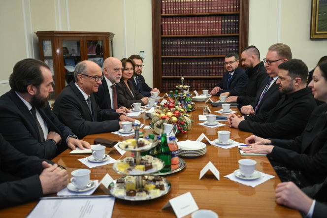 Wołodymyr Zełenski w polskim Sejmie