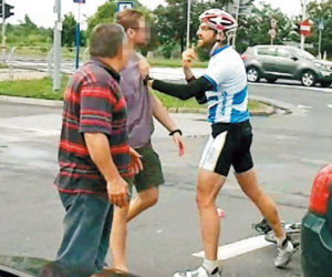 Kierowca napadł na Maćka Dowbora