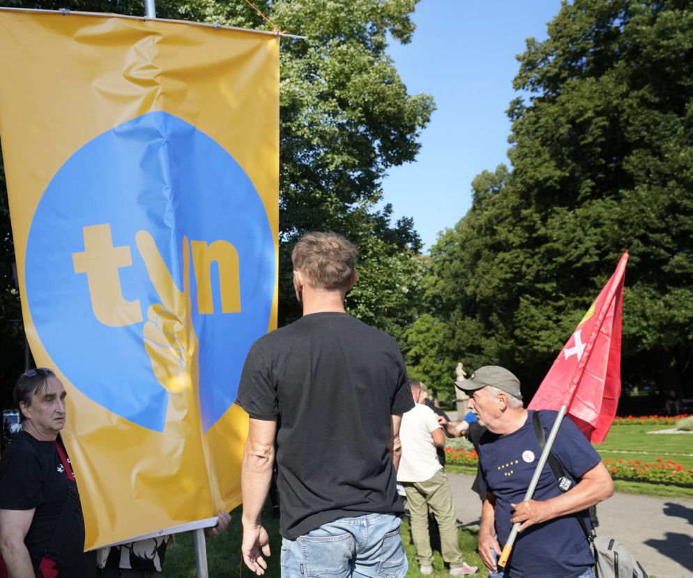 Protest w obronie TVN i wolnych mediów