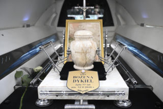 Pogrzeb Bożeny Dykiel