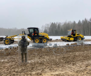 Budują mur na granicy polsko-białoruskiej
