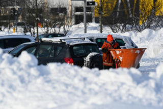 Słupsk pod śniegiem