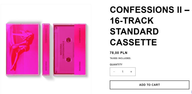 Nowa płyta Madonny to spory wydatek