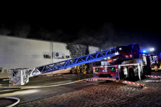 Kolejny market spłonął w Polkowicach. To już drugi taki pożar w krótkim czasie!