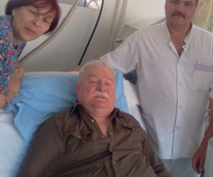 Lech Wałęsa W SZPITALU z wysoką gorączką