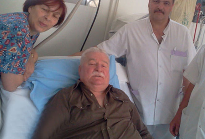 Lech Wałęsa W SZPITALU z wysoką gorączką