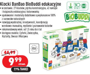 Zabawki nawet o 77 proc. taniej! Ogromna promocja Biedronki