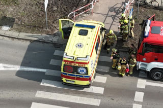 Potrącony na torach w Józefowie