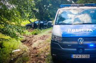 Groźny wypadek na drodze 693. Ranne są dzieci