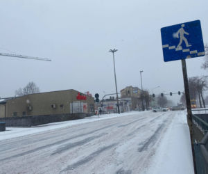 Atak zimy w Łodzi - 8.02.2021