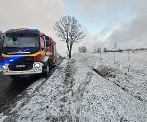 Wypadek w powiecie bartoszyckim