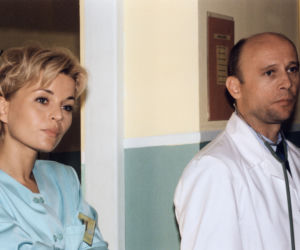 Na dobre i na złe. Zosia (Małgorzata Foremniak), Bruno (Krzysztof Pieczyński)