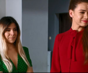 Barwy szczęścia, odc. 2123. Agata (Natalia Zambrzycka), Miriam (Sandra Staniszewska)