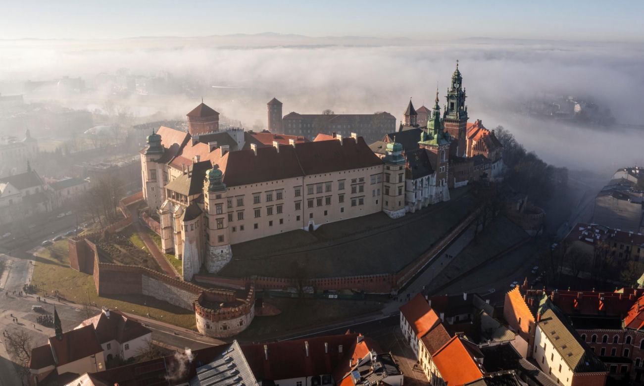 Kraków najpiękniejszym miastem w Polsce według AI