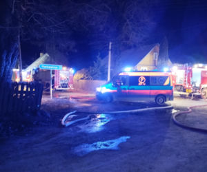 Tragiczny pożar w Sukowiczach. Zginęły dwie osoby