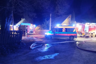 Tragiczny pożar w Sukowiczach. Zginęły dwie osoby