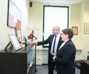 Premier Beata Szydło w redakcji Super Expressu