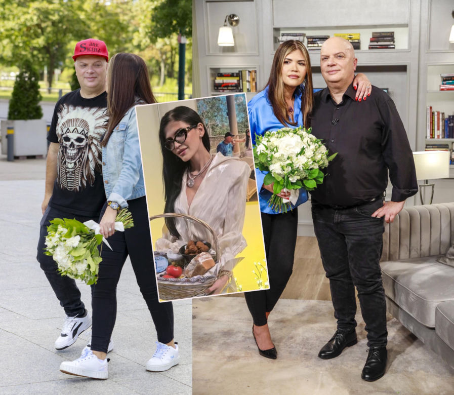 Karolina Skiba z mężem