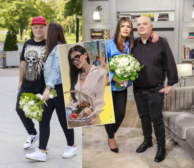 Karolina Skiba z mężem