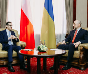 Morawiecki z wizytą na Ukrainie