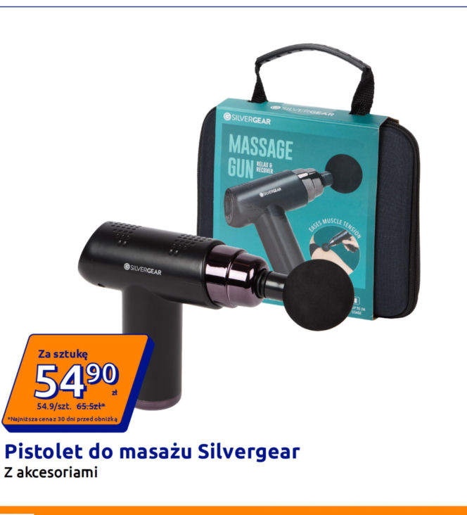 Pistolet do masażu Silvergear