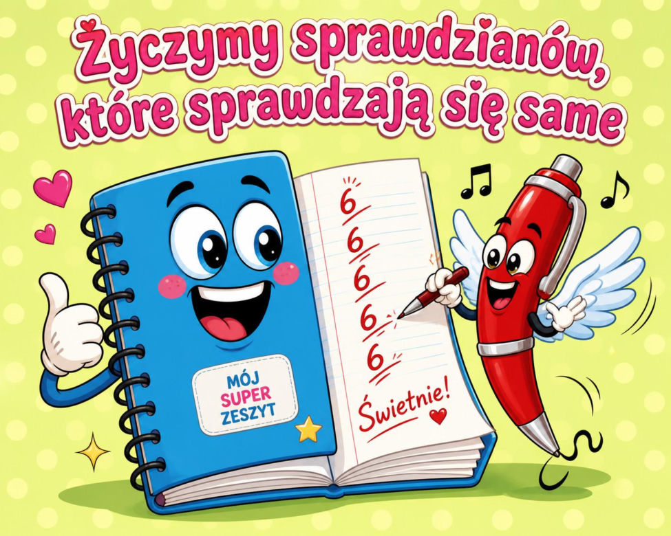 Zabawna kartka z okazji Dnia Nauczyciela