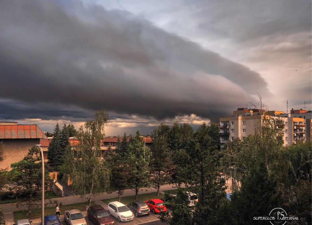 Niesamowity widok nad Opolskiem! Pogodowe monstrum na niebie