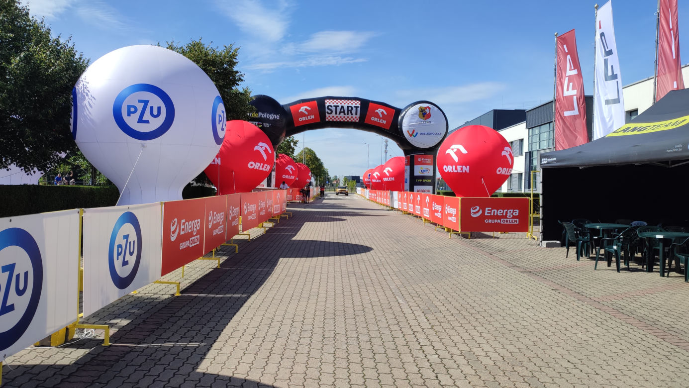 80. Tour de Pologne. Start Etapu II z Leszna