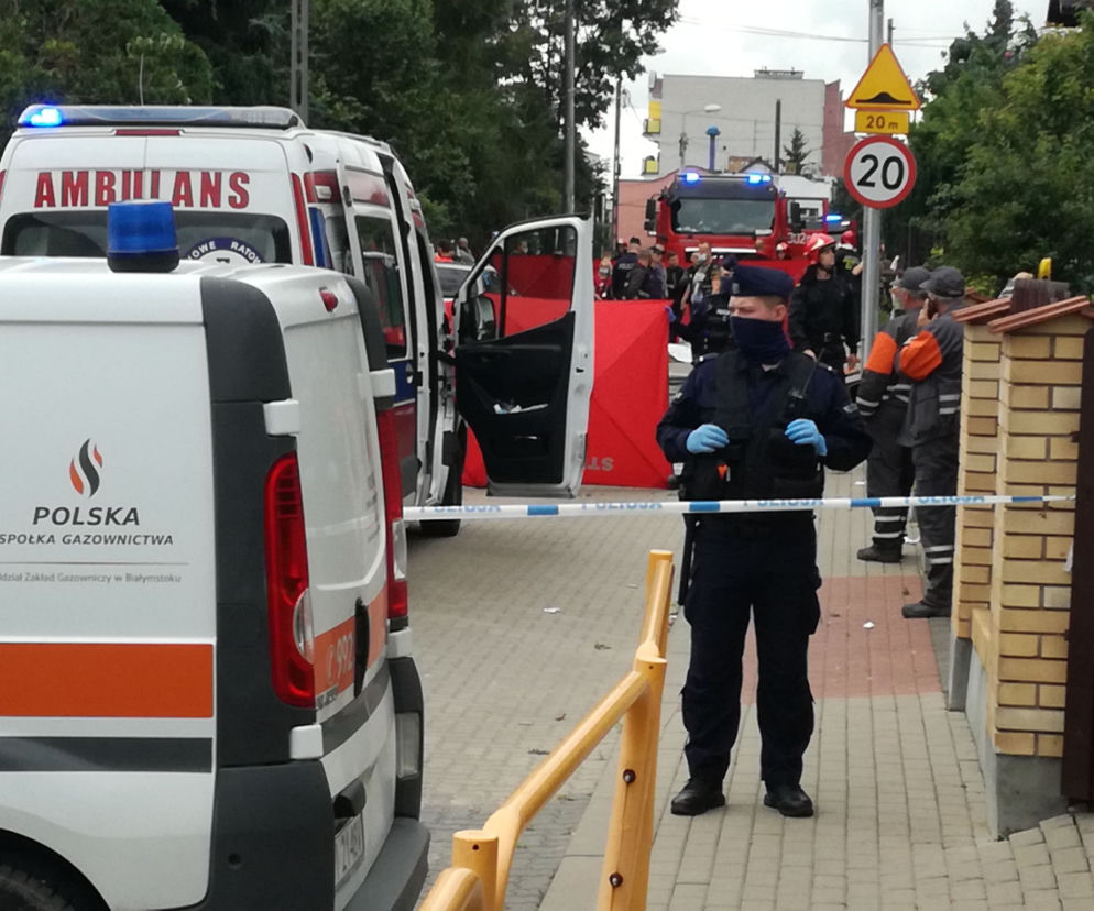 Wybuch w Białymstoku na ul. Kasztanowej! 4 osoby NIE ŻYJĄ