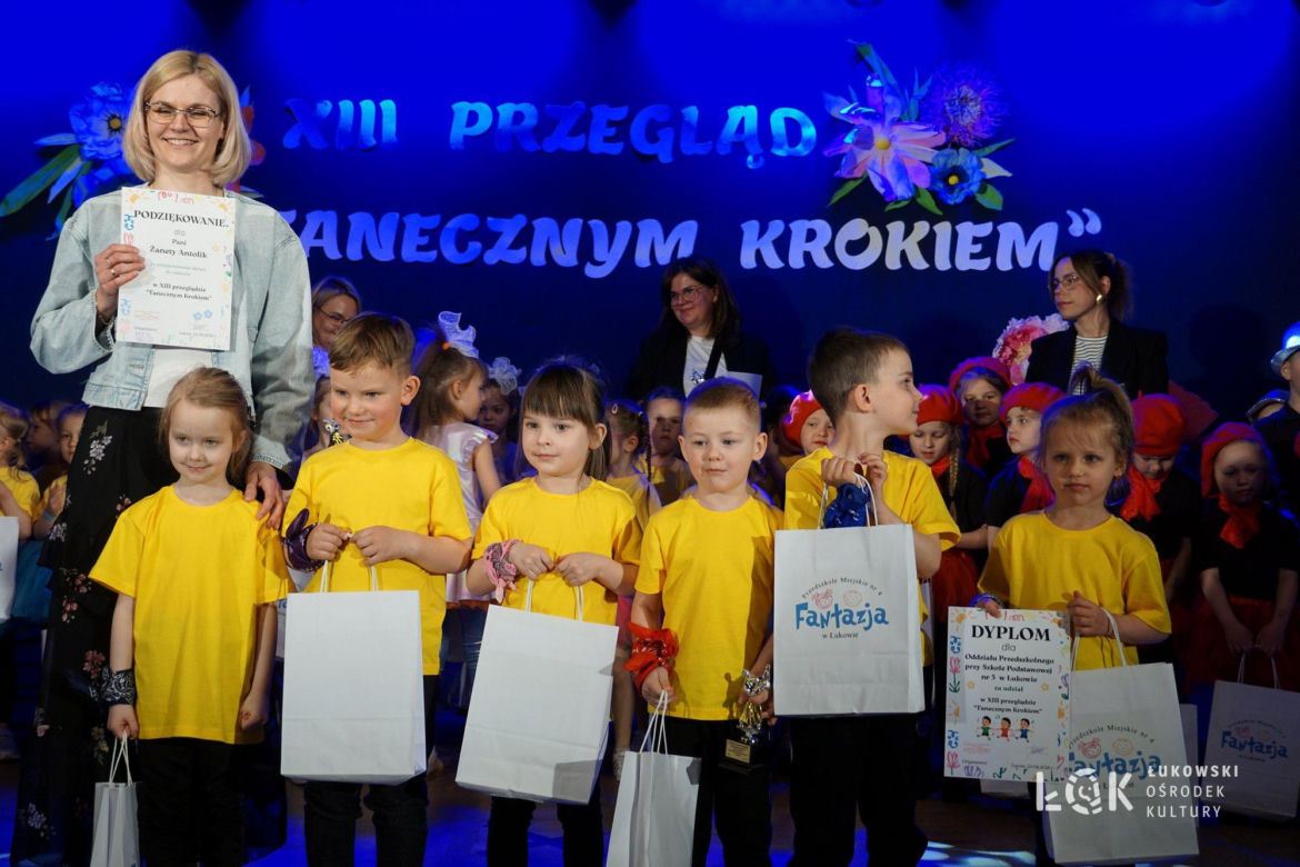 XIII Przedszkolny Przegląd „Tanecznym Krokiem” w Łukowskim Ośrodku Kultury 2026