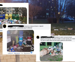 To nie tornado, to SEGREGACJA ŚMIECI! Szokujący widok na łódzkich osiedlach 