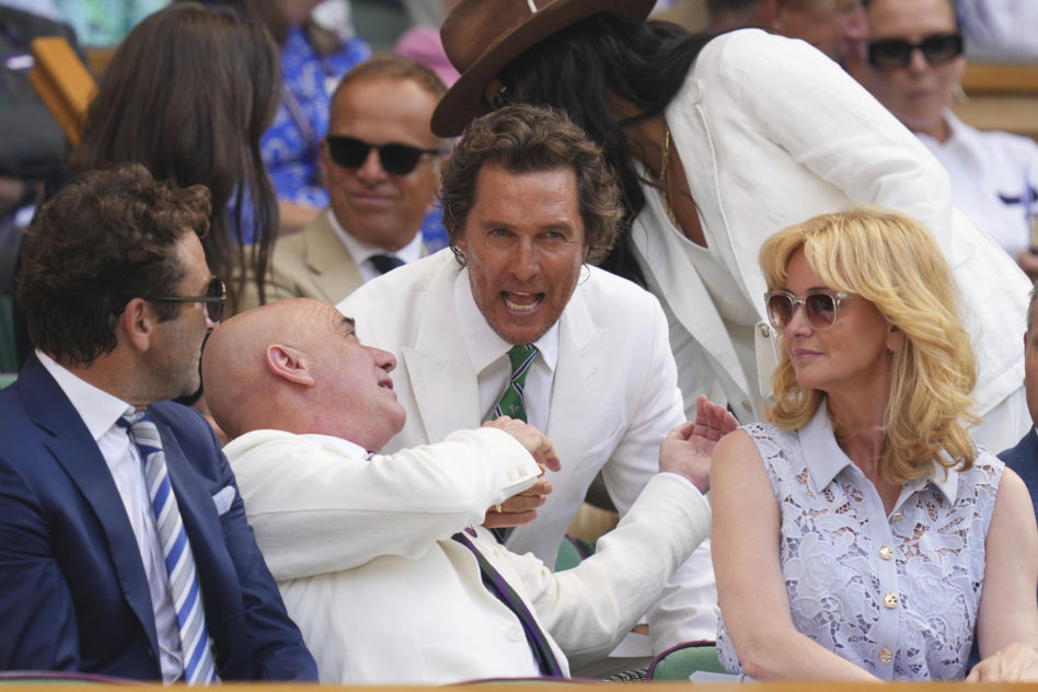 Matthew McConaughey, Andre Agassi